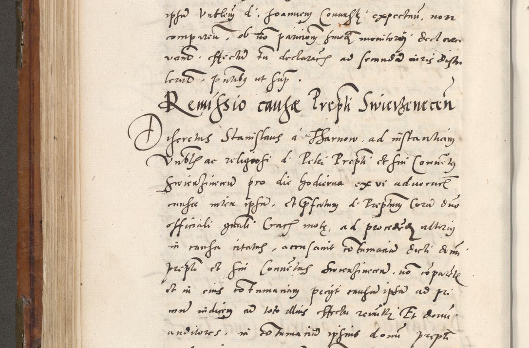 Zdjęcie nr 453 dla obiektu archiwalnego: Volumen unicum actorum episcopalium R. D. Andreae Zebrzydowski, episcopi Cracoviensis ducis Severiae ab a. D. 1551 usque ad annum 1560 mensem majum inclusive, quorum index ad finem praesentis voluminis adnotatus.
