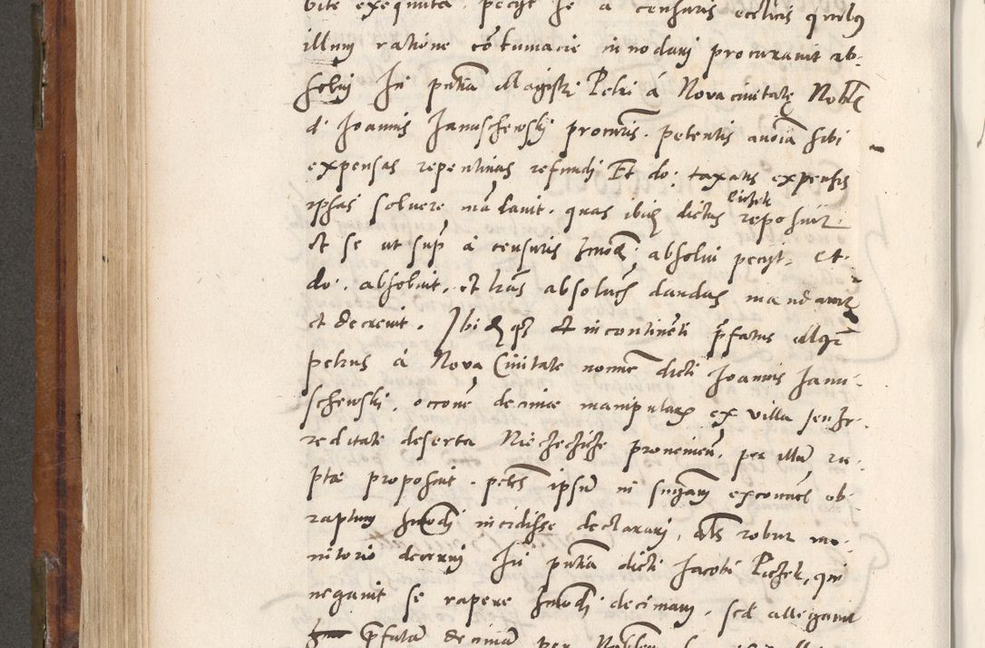 Zdjęcie nr 449 dla obiektu archiwalnego: Volumen unicum actorum episcopalium R. D. Andreae Zebrzydowski, episcopi Cracoviensis ducis Severiae ab a. D. 1551 usque ad annum 1560 mensem majum inclusive, quorum index ad finem praesentis voluminis adnotatus.