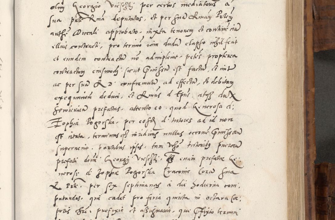 Zdjęcie nr 440 dla obiektu archiwalnego: Volumen unicum actorum episcopalium R. D. Andreae Zebrzydowski, episcopi Cracoviensis ducis Severiae ab a. D. 1551 usque ad annum 1560 mensem majum inclusive, quorum index ad finem praesentis voluminis adnotatus.
