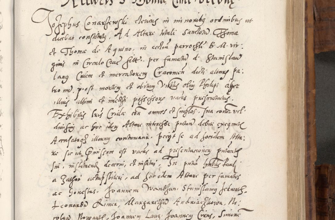 Zdjęcie nr 434 dla obiektu archiwalnego: Volumen unicum actorum episcopalium R. D. Andreae Zebrzydowski, episcopi Cracoviensis ducis Severiae ab a. D. 1551 usque ad annum 1560 mensem majum inclusive, quorum index ad finem praesentis voluminis adnotatus.