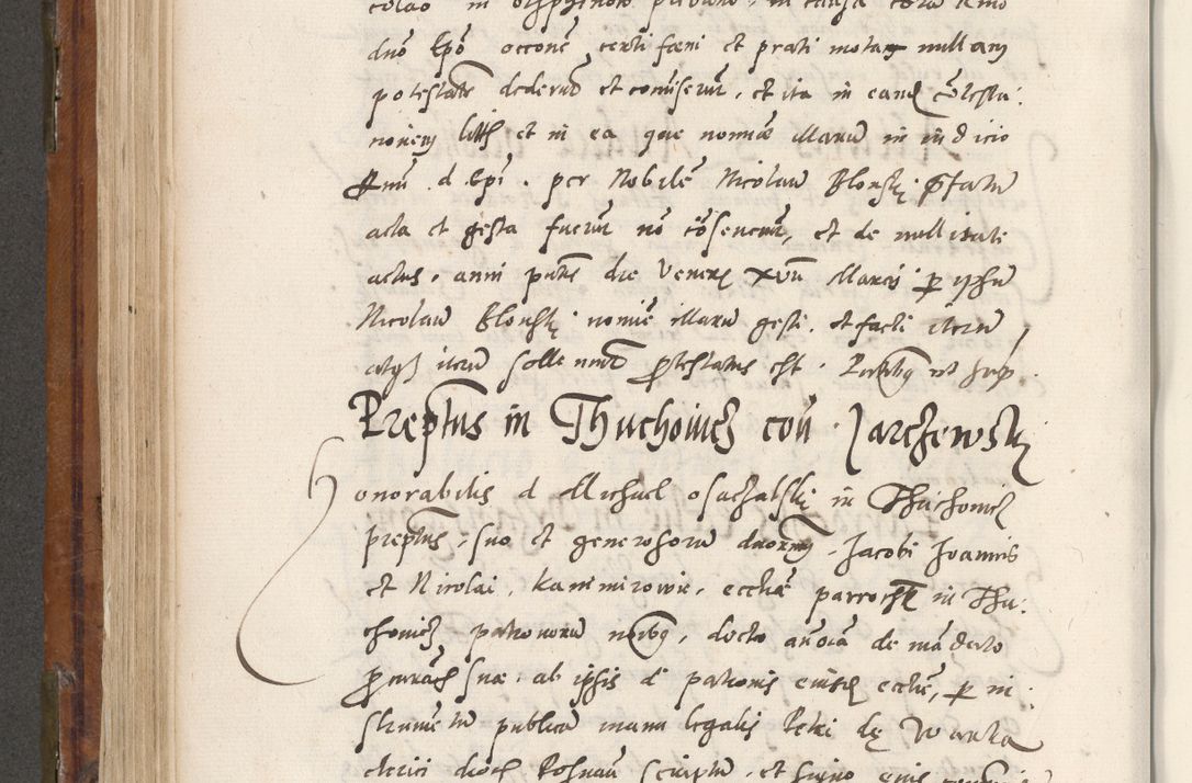 Zdjęcie nr 437 dla obiektu archiwalnego: Volumen unicum actorum episcopalium R. D. Andreae Zebrzydowski, episcopi Cracoviensis ducis Severiae ab a. D. 1551 usque ad annum 1560 mensem majum inclusive, quorum index ad finem praesentis voluminis adnotatus.