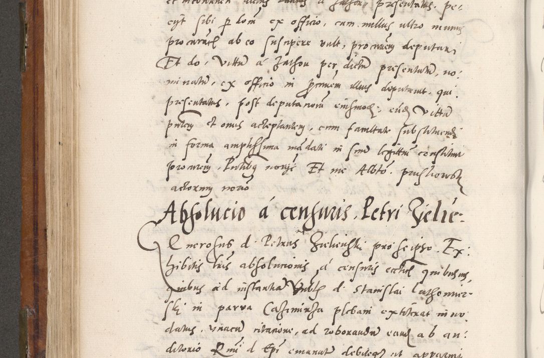 Zdjęcie nr 435 dla obiektu archiwalnego: Volumen unicum actorum episcopalium R. D. Andreae Zebrzydowski, episcopi Cracoviensis ducis Severiae ab a. D. 1551 usque ad annum 1560 mensem majum inclusive, quorum index ad finem praesentis voluminis adnotatus.