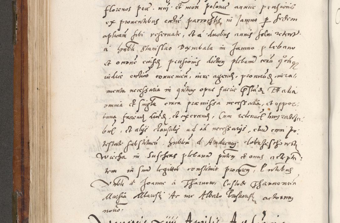Zdjęcie nr 433 dla obiektu archiwalnego: Volumen unicum actorum episcopalium R. D. Andreae Zebrzydowski, episcopi Cracoviensis ducis Severiae ab a. D. 1551 usque ad annum 1560 mensem majum inclusive, quorum index ad finem praesentis voluminis adnotatus.