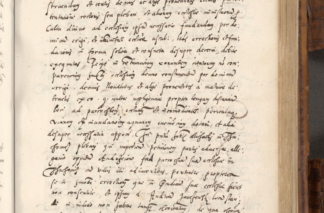 Zdjęcie nr 418 dla obiektu archiwalnego: Volumen unicum actorum episcopalium R. D. Andreae Zebrzydowski, episcopi Cracoviensis ducis Severiae ab a. D. 1551 usque ad annum 1560 mensem majum inclusive, quorum index ad finem praesentis voluminis adnotatus.