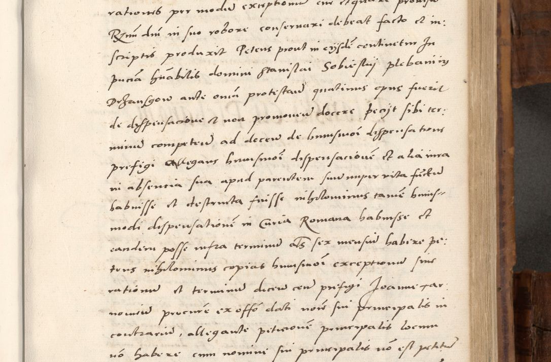 Zdjęcie nr 410 dla obiektu archiwalnego: Volumen unicum actorum episcopalium R. D. Andreae Zebrzydowski, episcopi Cracoviensis ducis Severiae ab a. D. 1551 usque ad annum 1560 mensem majum inclusive, quorum index ad finem praesentis voluminis adnotatus.