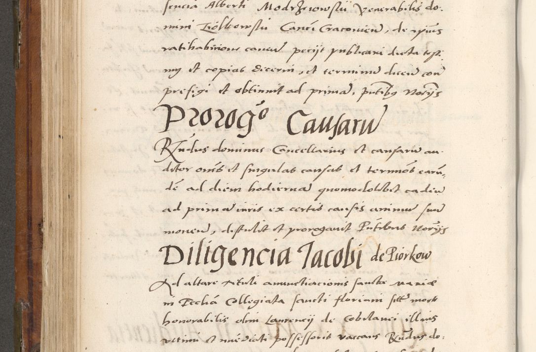 Zdjęcie nr 407 dla obiektu archiwalnego: Volumen unicum actorum episcopalium R. D. Andreae Zebrzydowski, episcopi Cracoviensis ducis Severiae ab a. D. 1551 usque ad annum 1560 mensem majum inclusive, quorum index ad finem praesentis voluminis adnotatus.