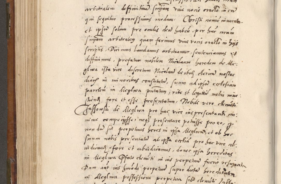 Zdjęcie nr 603 dla obiektu archiwalnego: Volumen unicum actorum episcopalium R. D. Andreae Zebrzydowski, episcopi Cracoviensis ducis Severiae ab a. D. 1551 usque ad annum 1560 mensem majum inclusive, quorum index ad finem praesentis voluminis adnotatus.