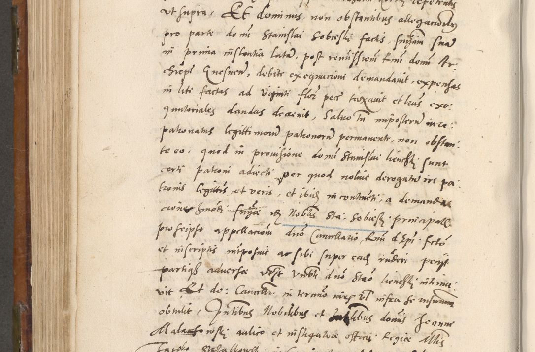 Zdjęcie nr 601 dla obiektu archiwalnego: Volumen unicum actorum episcopalium R. D. Andreae Zebrzydowski, episcopi Cracoviensis ducis Severiae ab a. D. 1551 usque ad annum 1560 mensem majum inclusive, quorum index ad finem praesentis voluminis adnotatus.