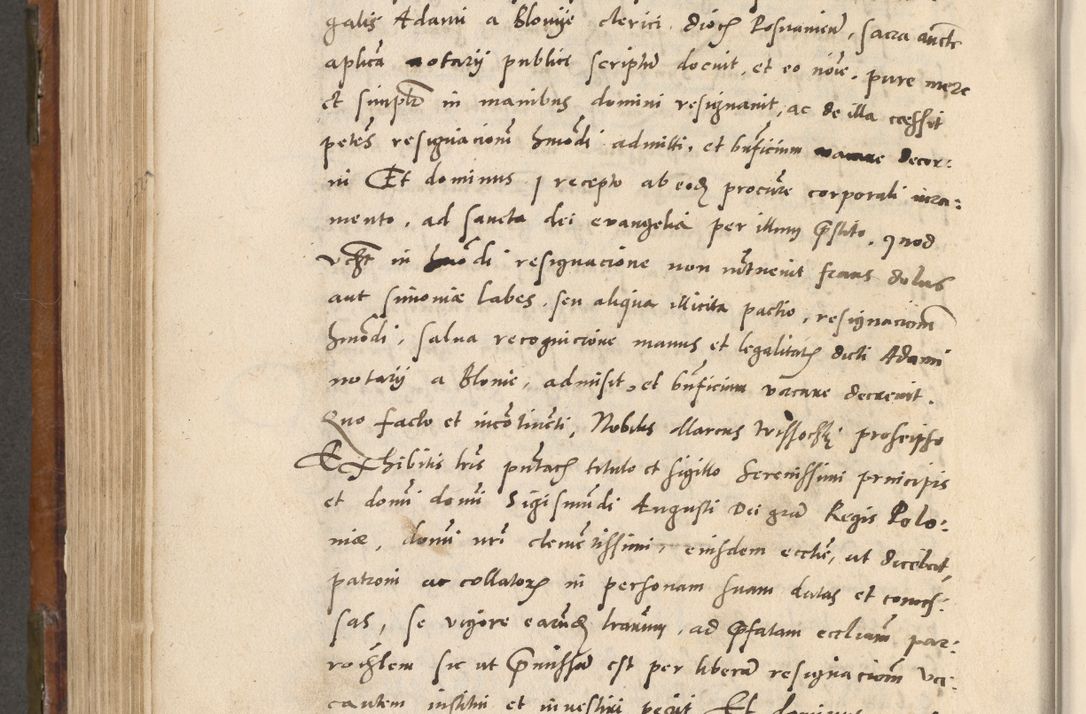 Zdjęcie nr 599 dla obiektu archiwalnego: Volumen unicum actorum episcopalium R. D. Andreae Zebrzydowski, episcopi Cracoviensis ducis Severiae ab a. D. 1551 usque ad annum 1560 mensem majum inclusive, quorum index ad finem praesentis voluminis adnotatus.