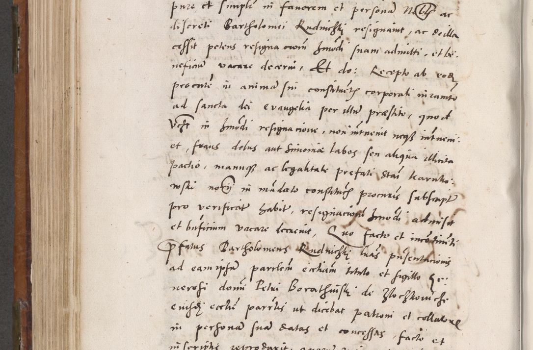 Zdjęcie nr 609 dla obiektu archiwalnego: Volumen unicum actorum episcopalium R. D. Andreae Zebrzydowski, episcopi Cracoviensis ducis Severiae ab a. D. 1551 usque ad annum 1560 mensem majum inclusive, quorum index ad finem praesentis voluminis adnotatus.