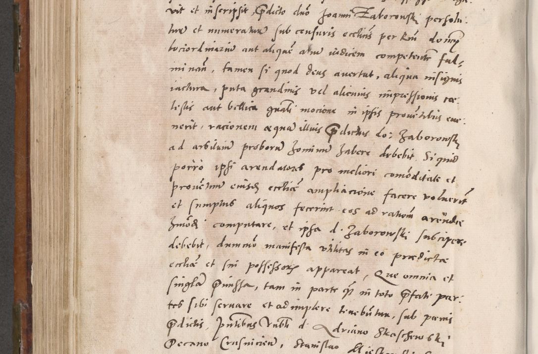 Zdjęcie nr 607 dla obiektu archiwalnego: Volumen unicum actorum episcopalium R. D. Andreae Zebrzydowski, episcopi Cracoviensis ducis Severiae ab a. D. 1551 usque ad annum 1560 mensem majum inclusive, quorum index ad finem praesentis voluminis adnotatus.