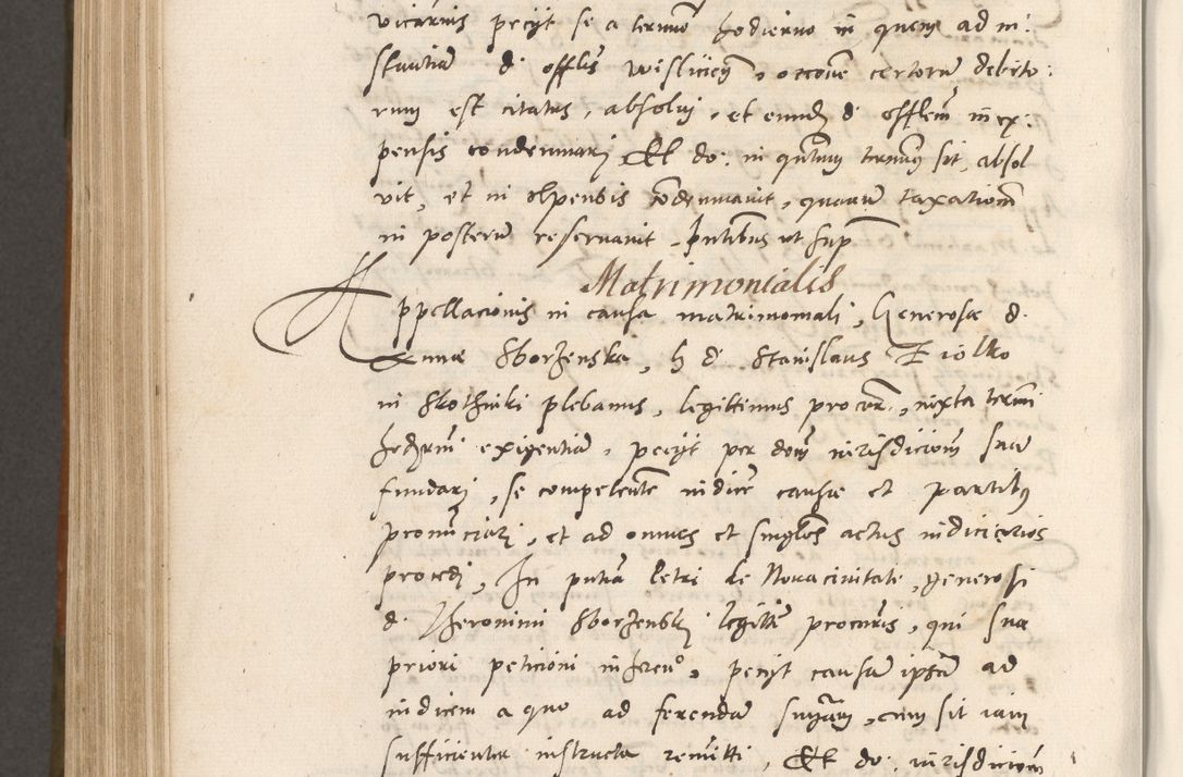 Zdjęcie nr 801 dla obiektu archiwalnego: Volumen unicum actorum episcopalium R. D. Andreae Zebrzydowski, episcopi Cracoviensis ducis Severiae ab a. D. 1551 usque ad annum 1560 mensem majum inclusive, quorum index ad finem praesentis voluminis adnotatus.