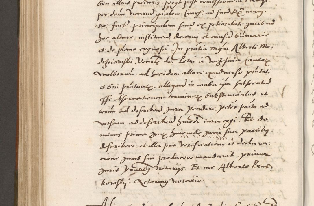 Zdjęcie nr 799 dla obiektu archiwalnego: Volumen unicum actorum episcopalium R. D. Andreae Zebrzydowski, episcopi Cracoviensis ducis Severiae ab a. D. 1551 usque ad annum 1560 mensem majum inclusive, quorum index ad finem praesentis voluminis adnotatus.