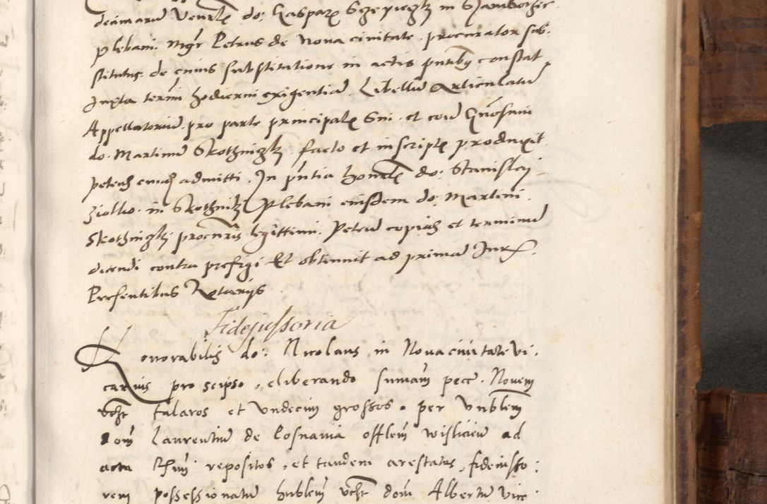 Zdjęcie nr 800 dla obiektu archiwalnego: Volumen unicum actorum episcopalium R. D. Andreae Zebrzydowski, episcopi Cracoviensis ducis Severiae ab a. D. 1551 usque ad annum 1560 mensem majum inclusive, quorum index ad finem praesentis voluminis adnotatus.