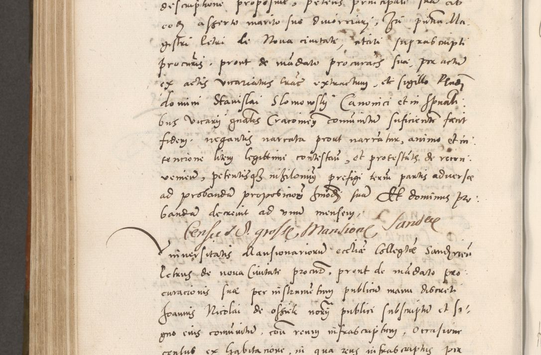 Zdjęcie nr 803 dla obiektu archiwalnego: Volumen unicum actorum episcopalium R. D. Andreae Zebrzydowski, episcopi Cracoviensis ducis Severiae ab a. D. 1551 usque ad annum 1560 mensem majum inclusive, quorum index ad finem praesentis voluminis adnotatus.