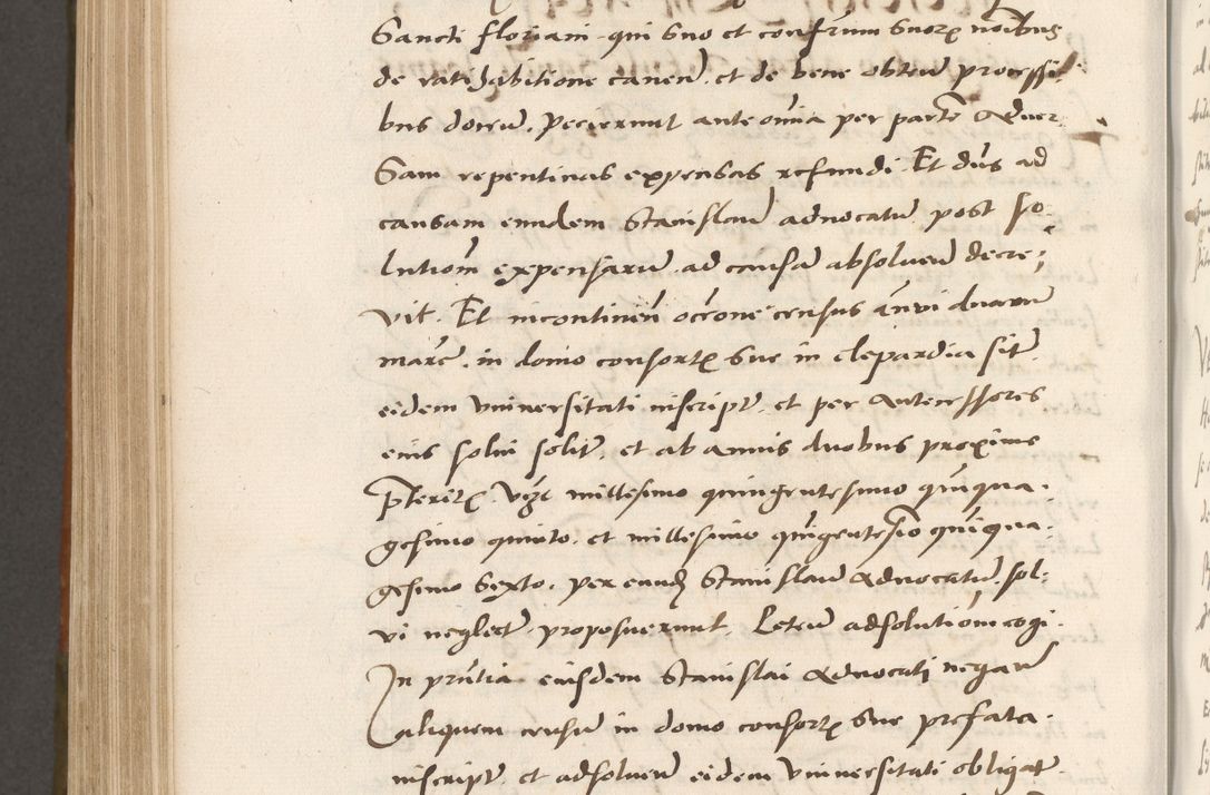 Zdjęcie nr 797 dla obiektu archiwalnego: Volumen unicum actorum episcopalium R. D. Andreae Zebrzydowski, episcopi Cracoviensis ducis Severiae ab a. D. 1551 usque ad annum 1560 mensem majum inclusive, quorum index ad finem praesentis voluminis adnotatus.
