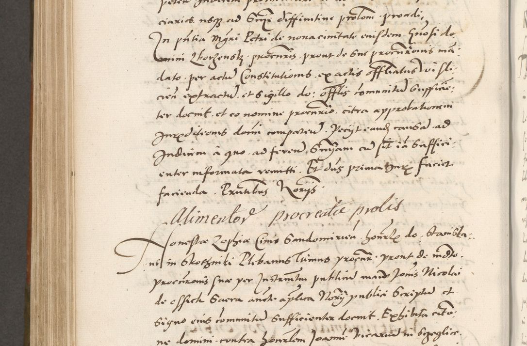 Zdjęcie nr 795 dla obiektu archiwalnego: Volumen unicum actorum episcopalium R. D. Andreae Zebrzydowski, episcopi Cracoviensis ducis Severiae ab a. D. 1551 usque ad annum 1560 mensem majum inclusive, quorum index ad finem praesentis voluminis adnotatus.