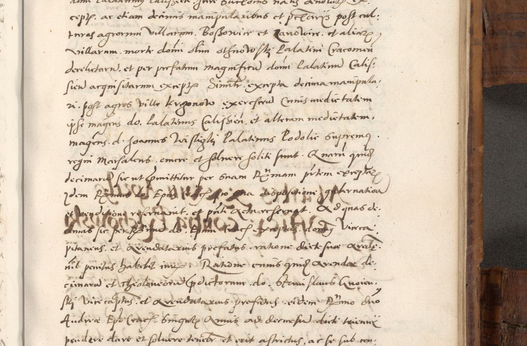 Zdjęcie nr 788 dla obiektu archiwalnego: Volumen unicum actorum episcopalium R. D. Andreae Zebrzydowski, episcopi Cracoviensis ducis Severiae ab a. D. 1551 usque ad annum 1560 mensem majum inclusive, quorum index ad finem praesentis voluminis adnotatus.