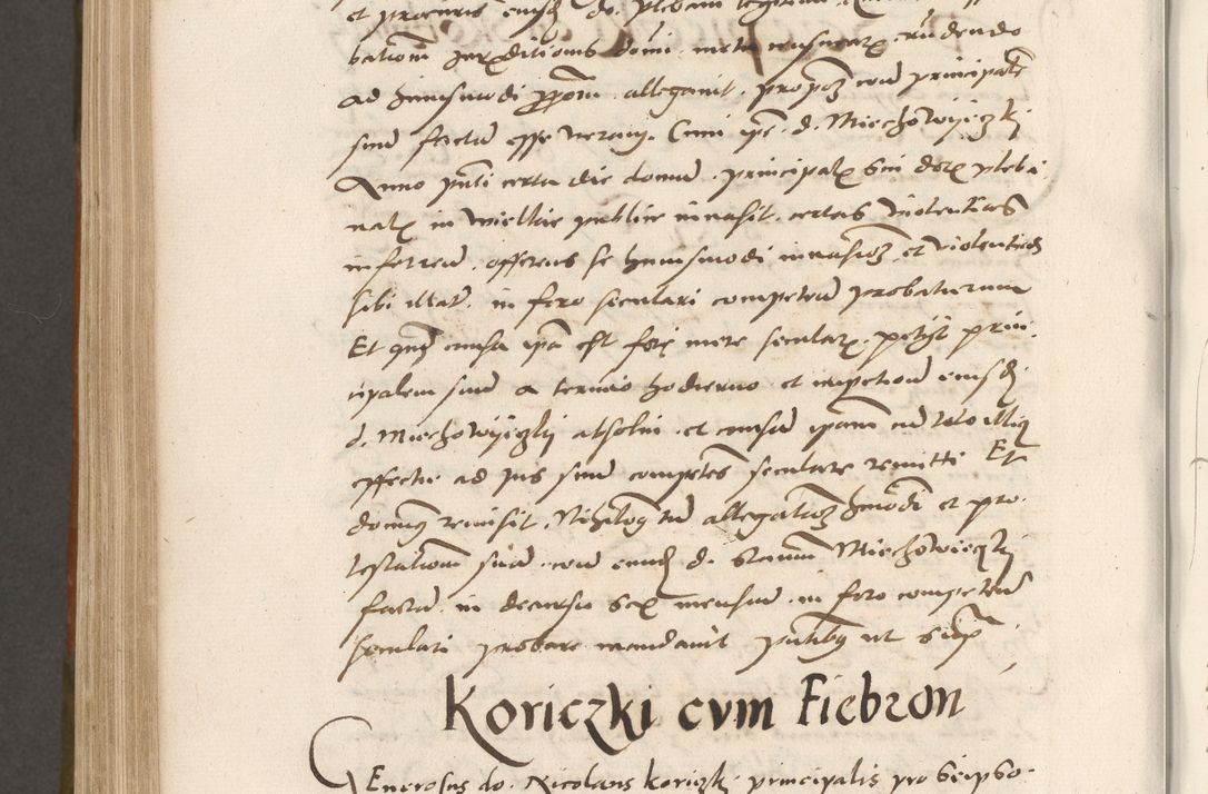 Zdjęcie nr 781 dla obiektu archiwalnego: Volumen unicum actorum episcopalium R. D. Andreae Zebrzydowski, episcopi Cracoviensis ducis Severiae ab a. D. 1551 usque ad annum 1560 mensem majum inclusive, quorum index ad finem praesentis voluminis adnotatus.
