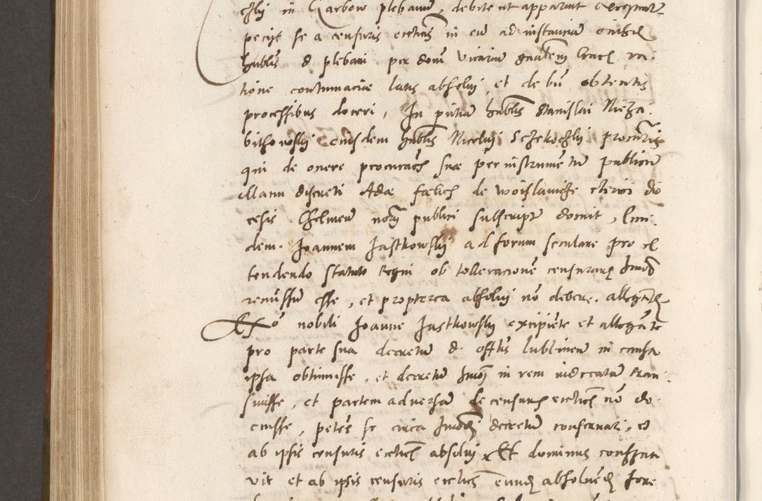 Zdjęcie nr 773 dla obiektu archiwalnego: Volumen unicum actorum episcopalium R. D. Andreae Zebrzydowski, episcopi Cracoviensis ducis Severiae ab a. D. 1551 usque ad annum 1560 mensem majum inclusive, quorum index ad finem praesentis voluminis adnotatus.