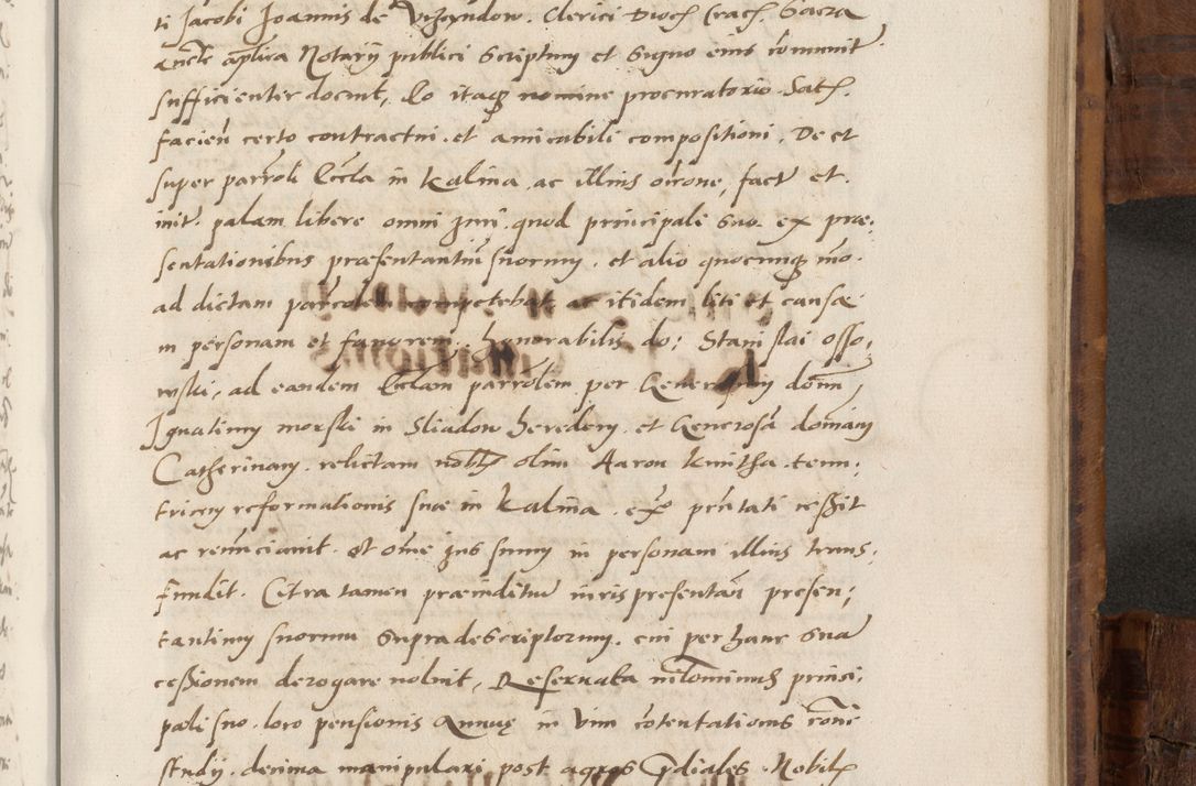 Zdjęcie nr 774 dla obiektu archiwalnego: Volumen unicum actorum episcopalium R. D. Andreae Zebrzydowski, episcopi Cracoviensis ducis Severiae ab a. D. 1551 usque ad annum 1560 mensem majum inclusive, quorum index ad finem praesentis voluminis adnotatus.