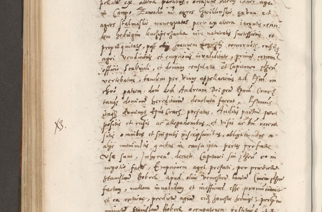 Zdjęcie nr 771 dla obiektu archiwalnego: Volumen unicum actorum episcopalium R. D. Andreae Zebrzydowski, episcopi Cracoviensis ducis Severiae ab a. D. 1551 usque ad annum 1560 mensem majum inclusive, quorum index ad finem praesentis voluminis adnotatus.