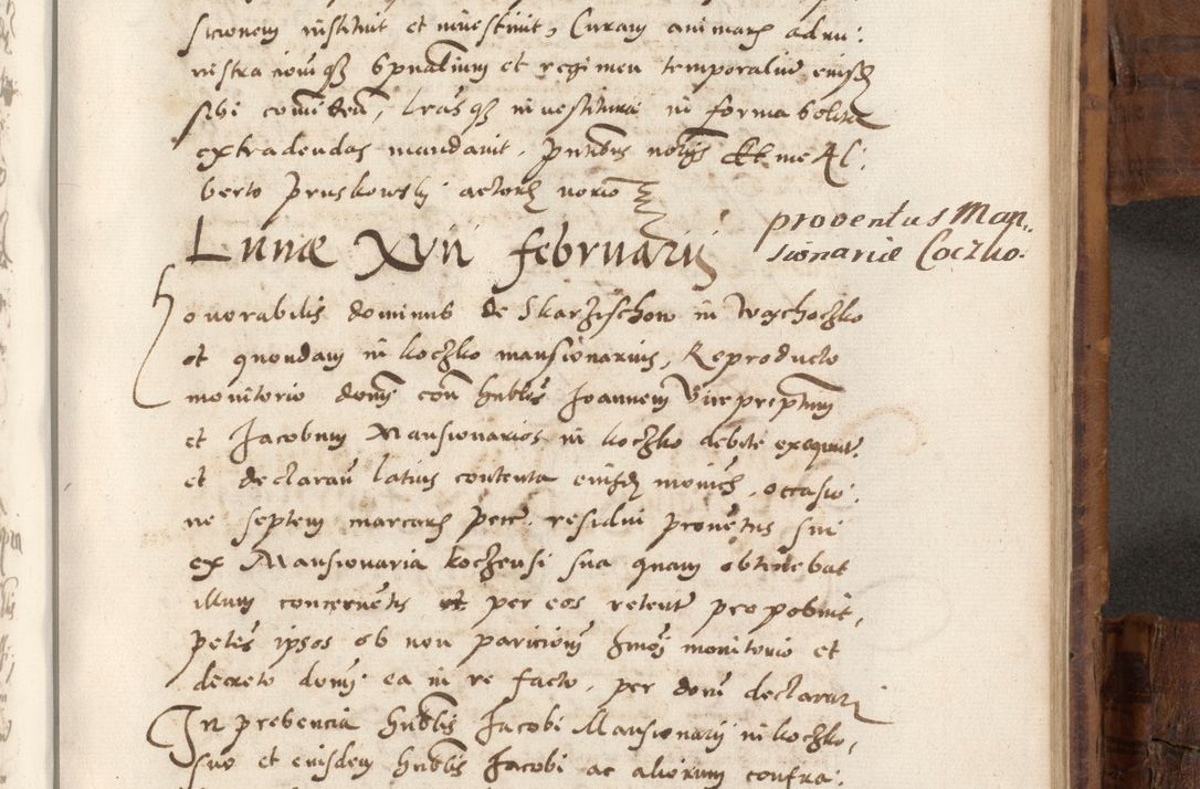 Zdjęcie nr 768 dla obiektu archiwalnego: Volumen unicum actorum episcopalium R. D. Andreae Zebrzydowski, episcopi Cracoviensis ducis Severiae ab a. D. 1551 usque ad annum 1560 mensem majum inclusive, quorum index ad finem praesentis voluminis adnotatus.