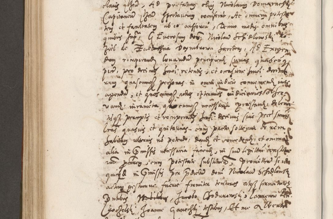 Zdjęcie nr 765 dla obiektu archiwalnego: Volumen unicum actorum episcopalium R. D. Andreae Zebrzydowski, episcopi Cracoviensis ducis Severiae ab a. D. 1551 usque ad annum 1560 mensem majum inclusive, quorum index ad finem praesentis voluminis adnotatus.