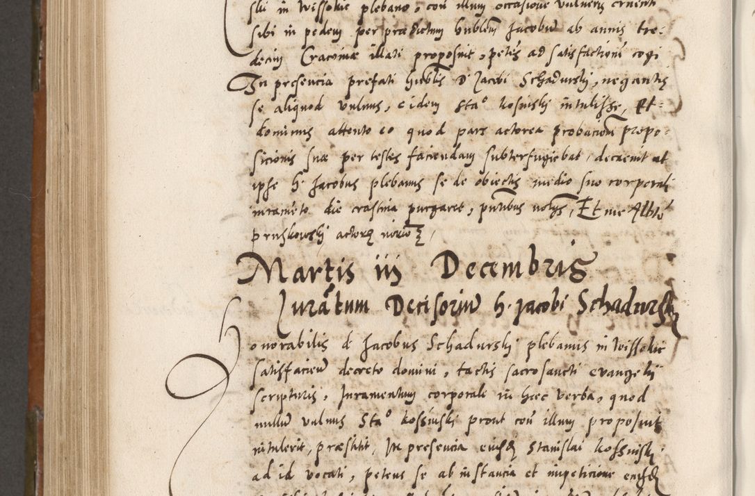 Zdjęcie nr 757 dla obiektu archiwalnego: Volumen unicum actorum episcopalium R. D. Andreae Zebrzydowski, episcopi Cracoviensis ducis Severiae ab a. D. 1551 usque ad annum 1560 mensem majum inclusive, quorum index ad finem praesentis voluminis adnotatus.