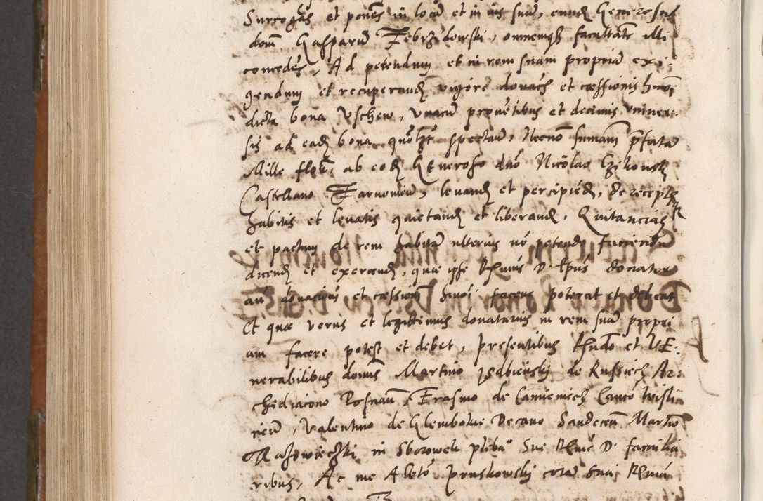 Zdjęcie nr 755 dla obiektu archiwalnego: Volumen unicum actorum episcopalium R. D. Andreae Zebrzydowski, episcopi Cracoviensis ducis Severiae ab a. D. 1551 usque ad annum 1560 mensem majum inclusive, quorum index ad finem praesentis voluminis adnotatus.