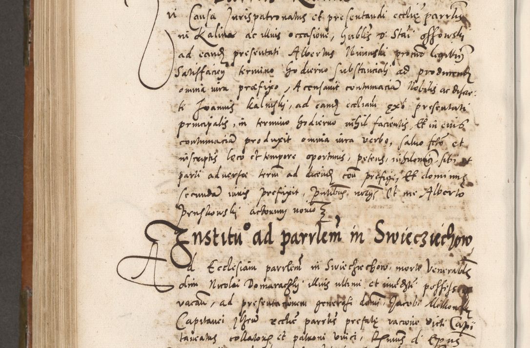Zdjęcie nr 751 dla obiektu archiwalnego: Volumen unicum actorum episcopalium R. D. Andreae Zebrzydowski, episcopi Cracoviensis ducis Severiae ab a. D. 1551 usque ad annum 1560 mensem majum inclusive, quorum index ad finem praesentis voluminis adnotatus.