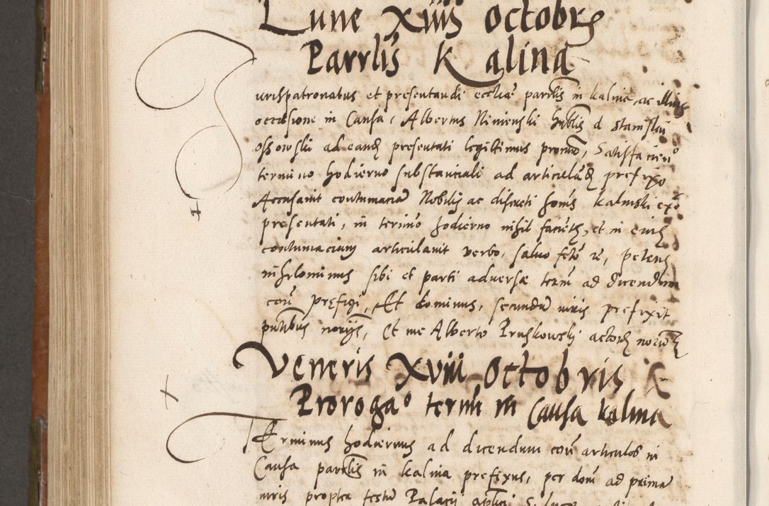Zdjęcie nr 747 dla obiektu archiwalnego: Volumen unicum actorum episcopalium R. D. Andreae Zebrzydowski, episcopi Cracoviensis ducis Severiae ab a. D. 1551 usque ad annum 1560 mensem majum inclusive, quorum index ad finem praesentis voluminis adnotatus.