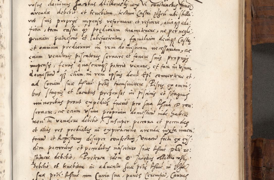 Zdjęcie nr 744 dla obiektu archiwalnego: Volumen unicum actorum episcopalium R. D. Andreae Zebrzydowski, episcopi Cracoviensis ducis Severiae ab a. D. 1551 usque ad annum 1560 mensem majum inclusive, quorum index ad finem praesentis voluminis adnotatus.