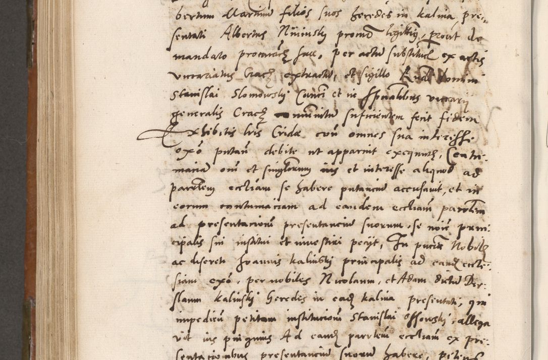 Zdjęcie nr 735 dla obiektu archiwalnego: Volumen unicum actorum episcopalium R. D. Andreae Zebrzydowski, episcopi Cracoviensis ducis Severiae ab a. D. 1551 usque ad annum 1560 mensem majum inclusive, quorum index ad finem praesentis voluminis adnotatus.