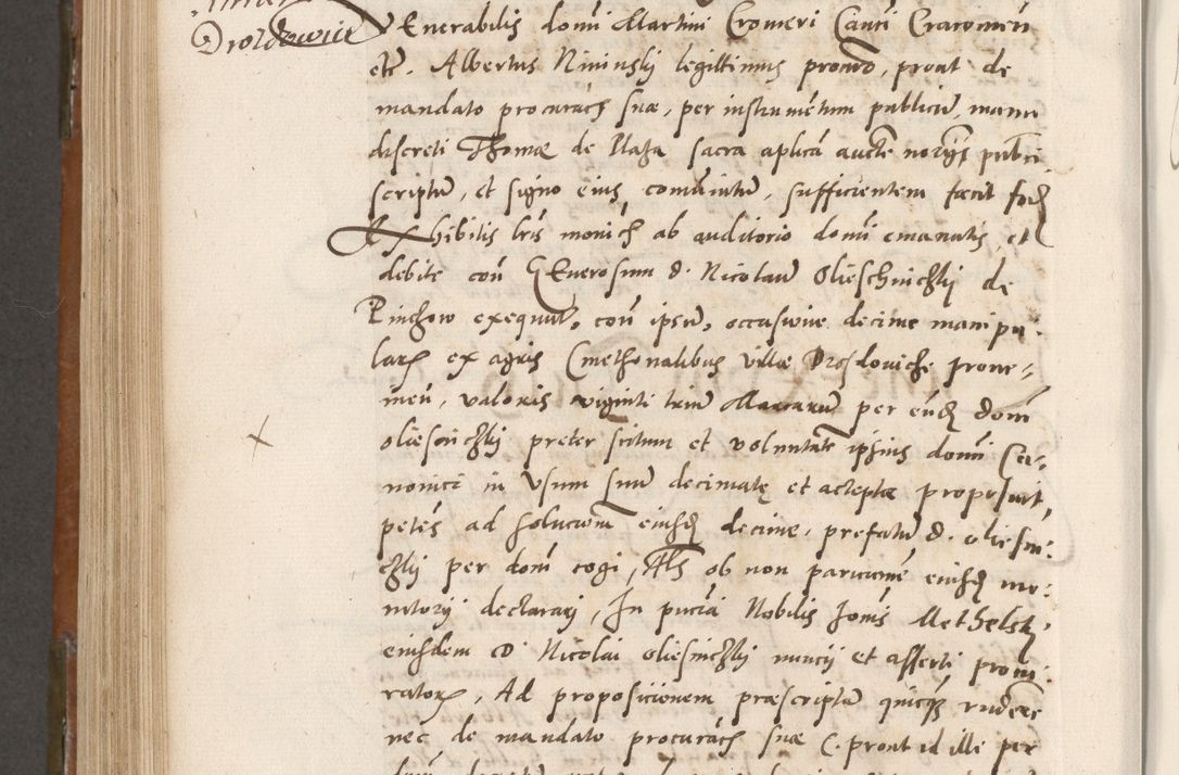 Zdjęcie nr 729 dla obiektu archiwalnego: Volumen unicum actorum episcopalium R. D. Andreae Zebrzydowski, episcopi Cracoviensis ducis Severiae ab a. D. 1551 usque ad annum 1560 mensem majum inclusive, quorum index ad finem praesentis voluminis adnotatus.