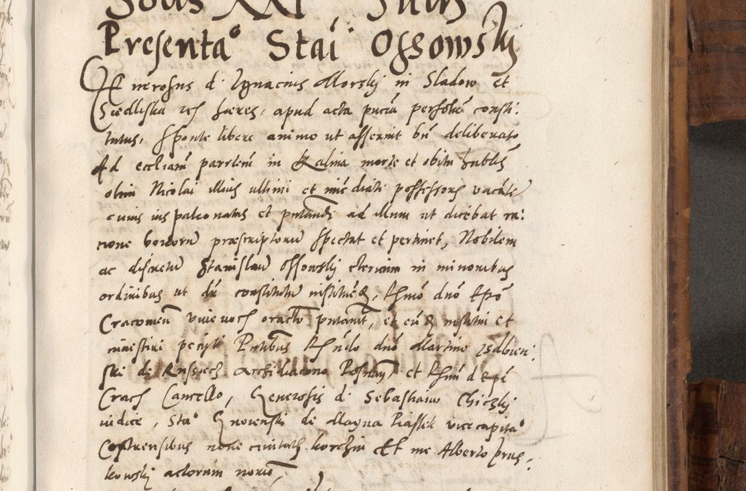Zdjęcie nr 732 dla obiektu archiwalnego: Volumen unicum actorum episcopalium R. D. Andreae Zebrzydowski, episcopi Cracoviensis ducis Severiae ab a. D. 1551 usque ad annum 1560 mensem majum inclusive, quorum index ad finem praesentis voluminis adnotatus.