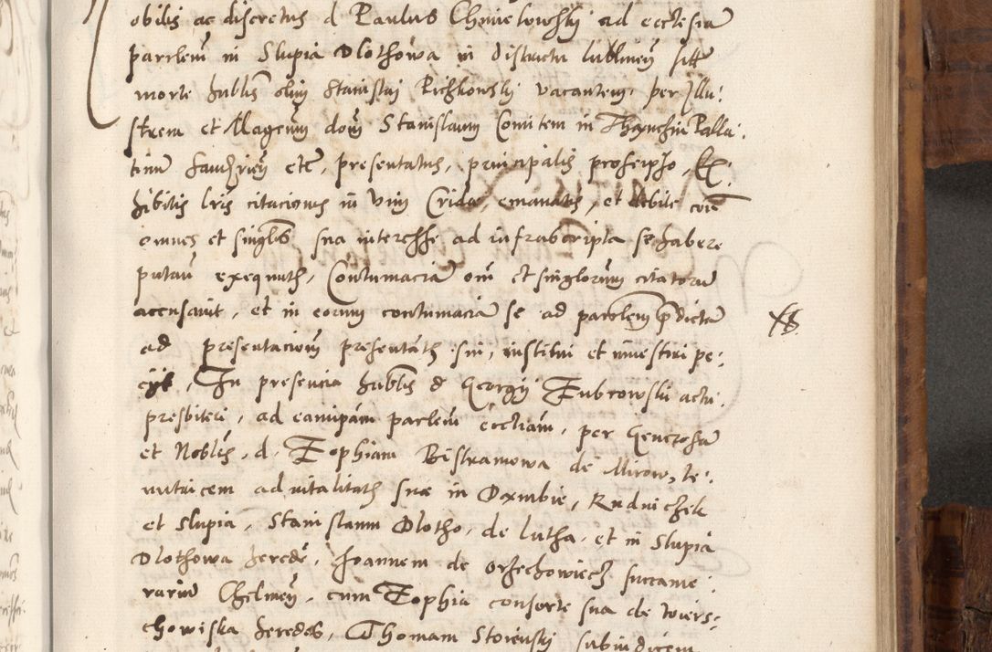 Zdjęcie nr 722 dla obiektu archiwalnego: Volumen unicum actorum episcopalium R. D. Andreae Zebrzydowski, episcopi Cracoviensis ducis Severiae ab a. D. 1551 usque ad annum 1560 mensem majum inclusive, quorum index ad finem praesentis voluminis adnotatus.