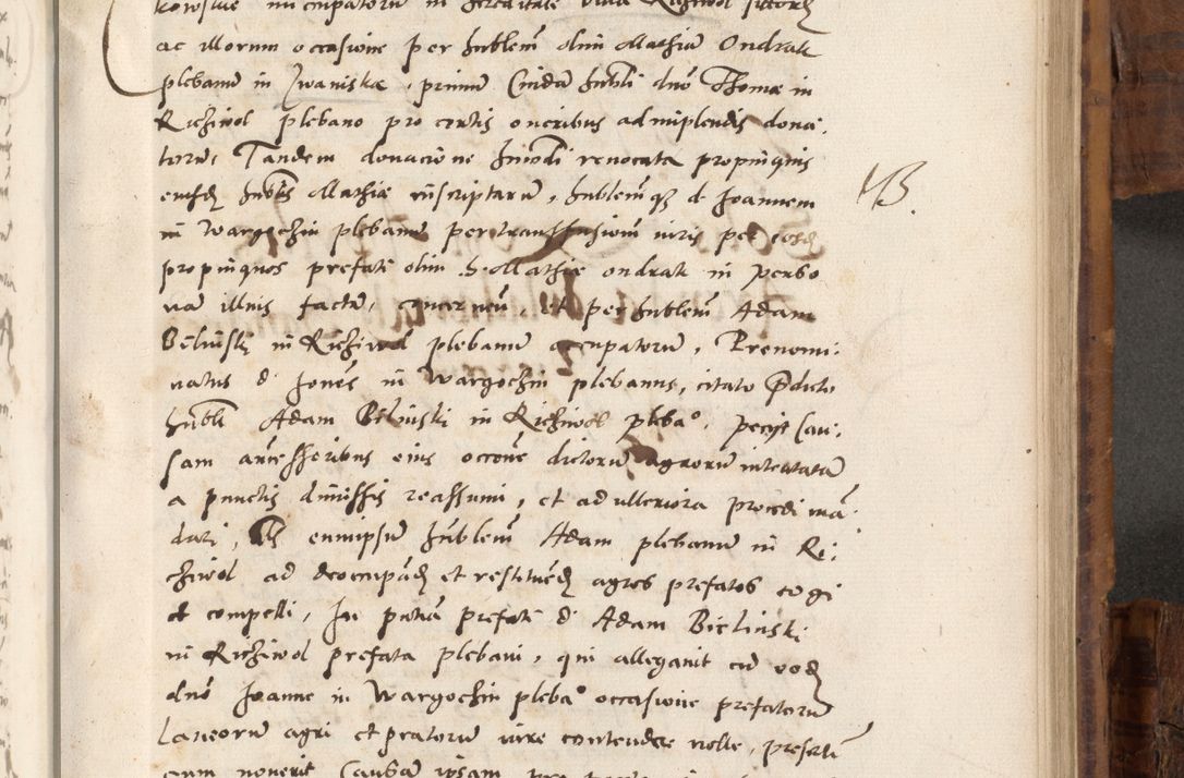 Zdjęcie nr 706 dla obiektu archiwalnego: Volumen unicum actorum episcopalium R. D. Andreae Zebrzydowski, episcopi Cracoviensis ducis Severiae ab a. D. 1551 usque ad annum 1560 mensem majum inclusive, quorum index ad finem praesentis voluminis adnotatus.