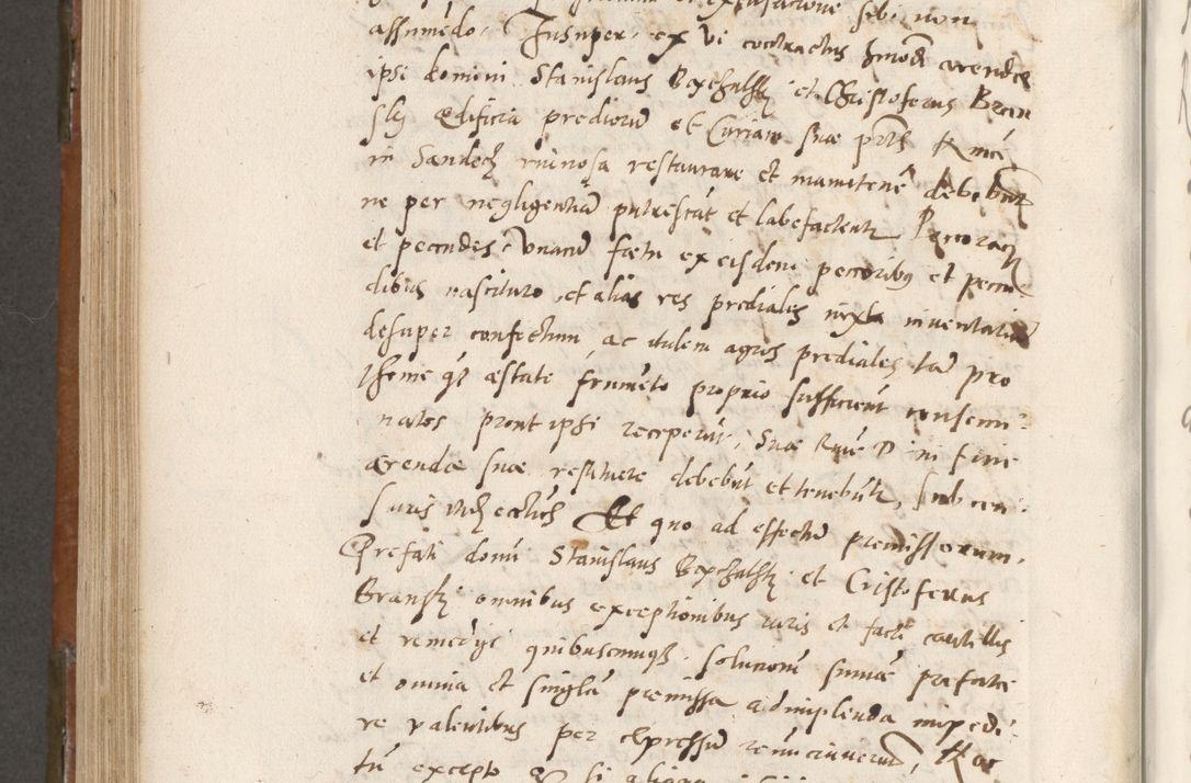 Zdjęcie nr 709 dla obiektu archiwalnego: Volumen unicum actorum episcopalium R. D. Andreae Zebrzydowski, episcopi Cracoviensis ducis Severiae ab a. D. 1551 usque ad annum 1560 mensem majum inclusive, quorum index ad finem praesentis voluminis adnotatus.