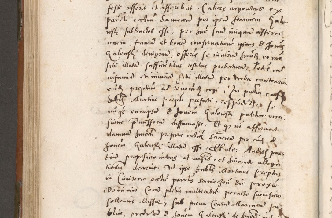 Zdjęcie nr 705 dla obiektu archiwalnego: Volumen unicum actorum episcopalium R. D. Andreae Zebrzydowski, episcopi Cracoviensis ducis Severiae ab a. D. 1551 usque ad annum 1560 mensem majum inclusive, quorum index ad finem praesentis voluminis adnotatus.