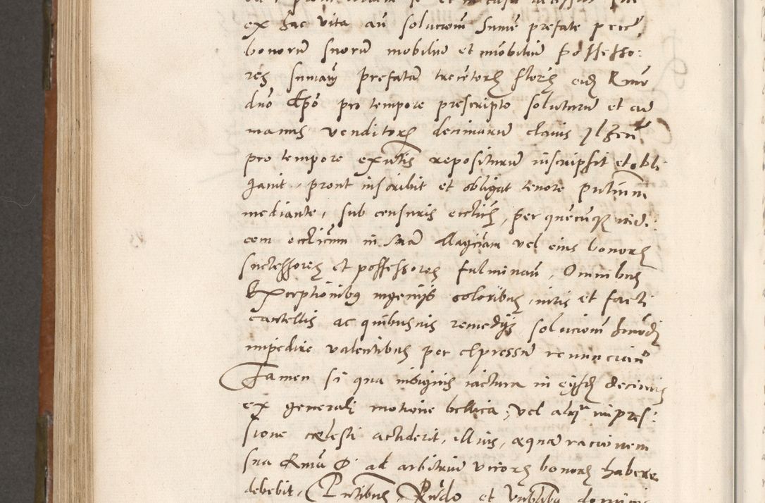 Zdjęcie nr 701 dla obiektu archiwalnego: Volumen unicum actorum episcopalium R. D. Andreae Zebrzydowski, episcopi Cracoviensis ducis Severiae ab a. D. 1551 usque ad annum 1560 mensem majum inclusive, quorum index ad finem praesentis voluminis adnotatus.