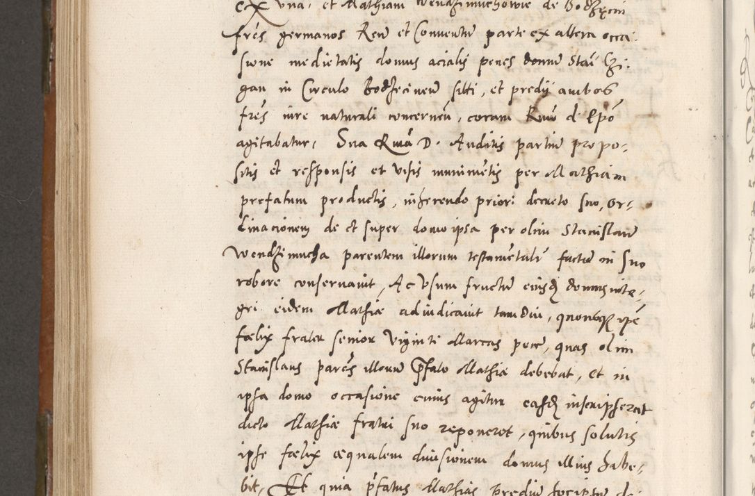Zdjęcie nr 699 dla obiektu archiwalnego: Volumen unicum actorum episcopalium R. D. Andreae Zebrzydowski, episcopi Cracoviensis ducis Severiae ab a. D. 1551 usque ad annum 1560 mensem majum inclusive, quorum index ad finem praesentis voluminis adnotatus.