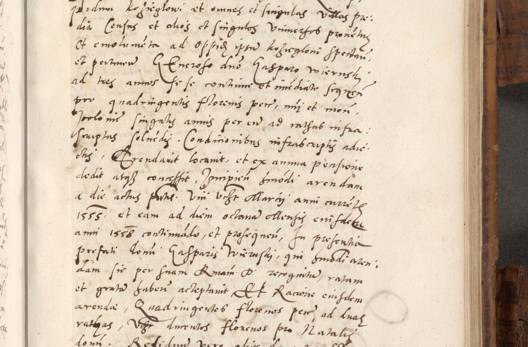 Zdjęcie nr 702 dla obiektu archiwalnego: Volumen unicum actorum episcopalium R. D. Andreae Zebrzydowski, episcopi Cracoviensis ducis Severiae ab a. D. 1551 usque ad annum 1560 mensem majum inclusive, quorum index ad finem praesentis voluminis adnotatus.