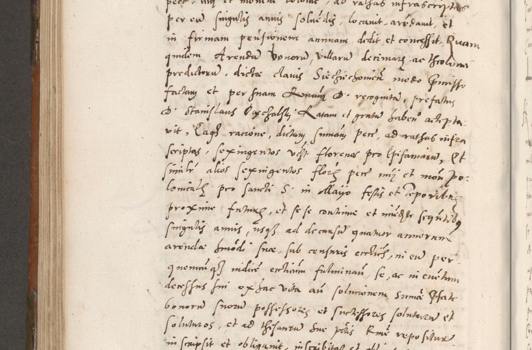 Zdjęcie nr 697 dla obiektu archiwalnego: Volumen unicum actorum episcopalium R. D. Andreae Zebrzydowski, episcopi Cracoviensis ducis Severiae ab a. D. 1551 usque ad annum 1560 mensem majum inclusive, quorum index ad finem praesentis voluminis adnotatus.