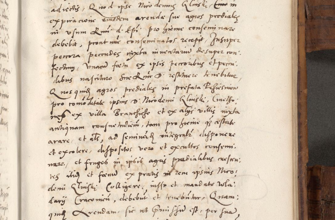 Zdjęcie nr 684 dla obiektu archiwalnego: Volumen unicum actorum episcopalium R. D. Andreae Zebrzydowski, episcopi Cracoviensis ducis Severiae ab a. D. 1551 usque ad annum 1560 mensem majum inclusive, quorum index ad finem praesentis voluminis adnotatus.
