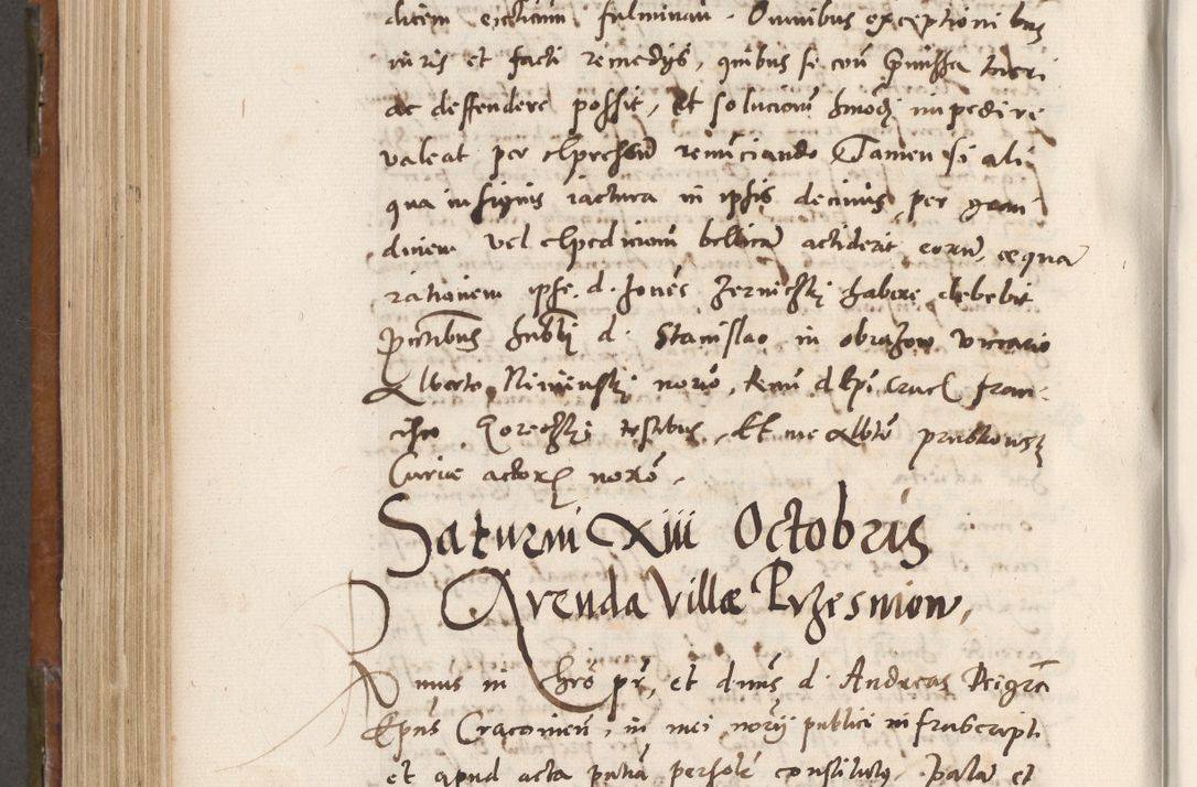 Zdjęcie nr 683 dla obiektu archiwalnego: Volumen unicum actorum episcopalium R. D. Andreae Zebrzydowski, episcopi Cracoviensis ducis Severiae ab a. D. 1551 usque ad annum 1560 mensem majum inclusive, quorum index ad finem praesentis voluminis adnotatus.