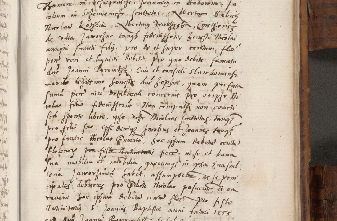 Zdjęcie nr 676 dla obiektu archiwalnego: Volumen unicum actorum episcopalium R. D. Andreae Zebrzydowski, episcopi Cracoviensis ducis Severiae ab a. D. 1551 usque ad annum 1560 mensem majum inclusive, quorum index ad finem praesentis voluminis adnotatus.