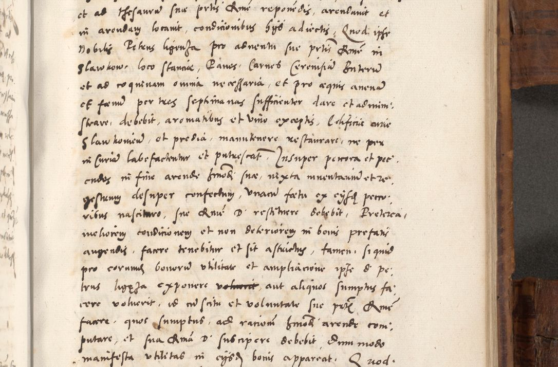 Zdjęcie nr 674 dla obiektu archiwalnego: Volumen unicum actorum episcopalium R. D. Andreae Zebrzydowski, episcopi Cracoviensis ducis Severiae ab a. D. 1551 usque ad annum 1560 mensem majum inclusive, quorum index ad finem praesentis voluminis adnotatus.