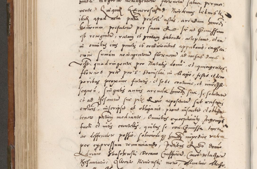 Zdjęcie nr 671 dla obiektu archiwalnego: Volumen unicum actorum episcopalium R. D. Andreae Zebrzydowski, episcopi Cracoviensis ducis Severiae ab a. D. 1551 usque ad annum 1560 mensem majum inclusive, quorum index ad finem praesentis voluminis adnotatus.