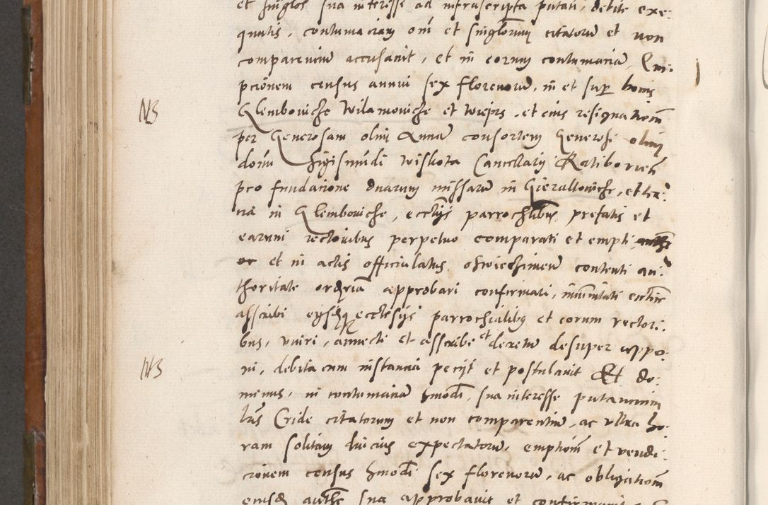 Zdjęcie nr 665 dla obiektu archiwalnego: Volumen unicum actorum episcopalium R. D. Andreae Zebrzydowski, episcopi Cracoviensis ducis Severiae ab a. D. 1551 usque ad annum 1560 mensem majum inclusive, quorum index ad finem praesentis voluminis adnotatus.